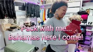 Pack with me.... Bahamas here I come! 