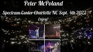 Peter McPoland - The Icy Tour - Spectrum Center Charlotte NC Sept. 4th 2022