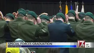 Fort Bragg celebrates special forces graduation