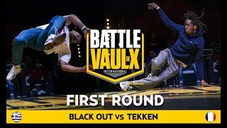 Black Out VS Tekken Crew | Round 1 |  Battle De Vaulx International 2019