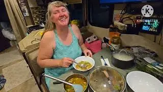 Como cozinhamos no motorhome, Quebec no Canadá