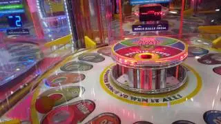 monster drop extreme breaking the machines wheel with 9 bonus balls!!!