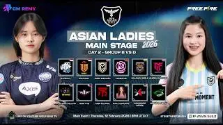 ASIAN LADIES GROUP STAGE B VS  D