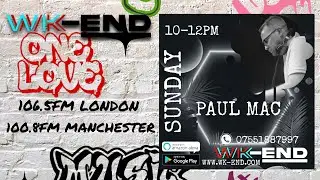 Paul Mac Live on WK-END RADIO (28/7/2024) #deep garage #garage #ukgarage