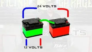 Como carregar 24 volts com um carregador Flach 12 volts?