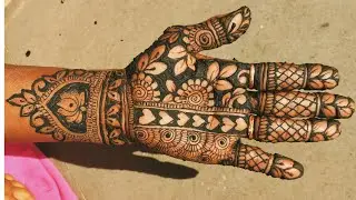 Front hand mehndi design half hand beautiful mehndi design#Shree  Mehandi official