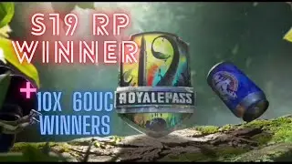 S19 RP GIVEAWAY WINNER +10X60UC WINNERS PUBG MOBILE