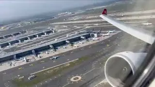 Awesome Trent 700 takeoff // Turkish Airlines a330-343