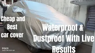 Unboxing Of Car Body Cover And It's Review in Telugu|Waterproof|For Tata Tigor |Cheap & Best Price.
