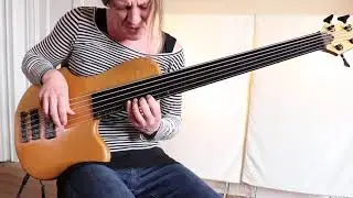 Bo's Bass Lab : ... over the changes of Alain Caron's 