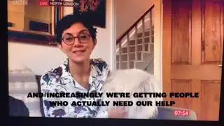 The Underdog on BBC Breakfast