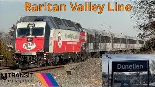 Trainspotting: NJ Transit Trains at Dunellen Station