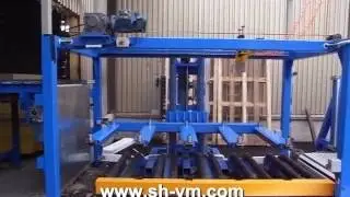 Rock wool sandwich panel line -full automatic Shanghai Yongming Machinery Manufacturing Co,.LTD.