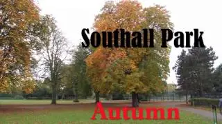 Southall Park in Autumn