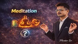 Meditation for Success 🧘‍♂️ | Calm Mind, Sharp Focus | Mentor Sir Learning Series Ep.15
