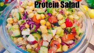 High Protein Salad|Healthy Weight Loss Recipe|Your Favorite Salad|Chickpea Salad|Veg Salad Recipe|