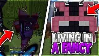 LIVING IN FANCY SOTW + NEW TREE TRAP *insane* | Minecraft HCF