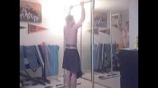 260 lb Weighted Pull Up (167 lbs body weight + 93 lbs strapped to me)