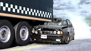 Reckless Driving and Dangerous Accidents #2 - BeamNG drive