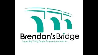 Young trustee Pip Williams chats with volunteer Connor Harper about their link to Brendan's Bridge