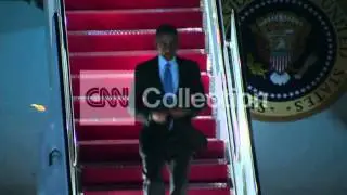 DC: OBAMA ARRIVES AT JOINT BASE ANDREWS