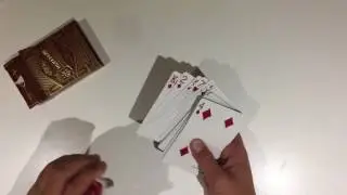 Secret prediction card trick