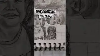 How small can you drawing challenge 👀✏️| Stranger things edition.