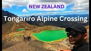 Tongariro Alpine Crossing. New Zealand's Best Hike. #newzealand #tips #travel #nepalicouplevlogs