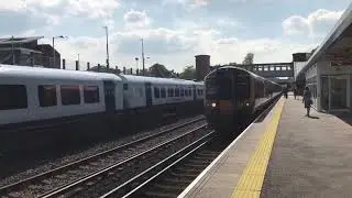 Trains at Fleet (Incl. 66763 