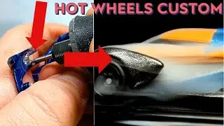 Hot Wheels Solus GT Custom Built with Air Intake for Aerodynamic Test