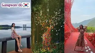 Korea Travel Vlog 🇰🇷 | Best Places to Visit in Gangwon-do 🌸 | Picture Perfect Places