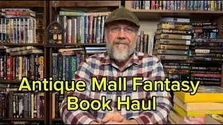 Antique Mall Fantasy Book Haul 📚 Stephen R. Donaldson, Zelazny, Weis & Hickman