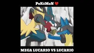 MEGA LUCARIO VS LUCARIO PoK&egrave;MoN Badass Moment 🔥