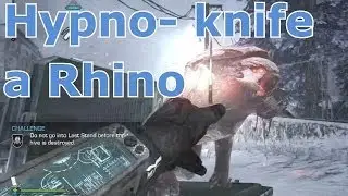 Hypno- knife a Rhino (Make a Rhino friendly) - COD Ghosts Extinction