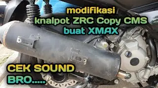 REVIEW DAN CEK SOUND KNALPOT ZRC DI XMAX | RUMIKS | OTOVOLG#24