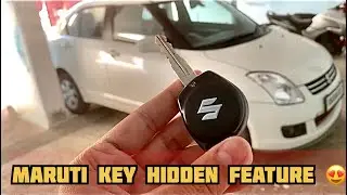 Maruti Suzuki All Cars Key Best Hidden Feature || Car Lock and Unlock with any sound😍🔥