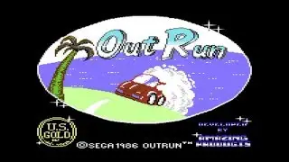 Commodore 64: Outrun game ending by US Gold