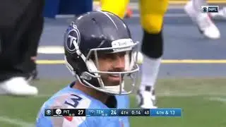 Stephen Gostkowski MISSED game tieing FG and the Steelers go 6-0 [Week 7]