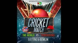International Mad Man - Batting & Bowlin | Cricket Match Riddim | Soca 2024