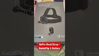 #gopro #head #strap #quickclip #plus #battery #shorts