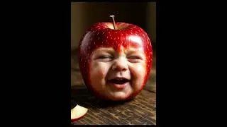 Funny Fruit Faces ASMR 🍎 | Cute Expressions & Relaxing Sounds #fruit #asmr #viral #eating