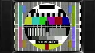 TV🎄: Nederland 1 - Testbeeld, Klok, Leader (19921226)