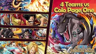 [OPTC] Coliseum Page One - 4 Teams + Opening Stages!!