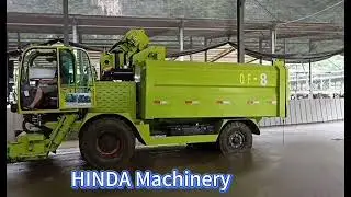 Efficient & Eco-Friendly Manure Collection Vehicle &ndash; Revolutionize Your Farm Waste Management!