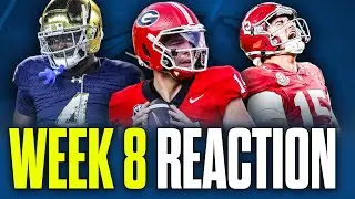 CFB Week 8 Reaction: Georgia vs Ole Miss, Alabama vs Tennessee, Notre Dame vs USC, and more