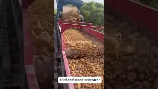 Soil and rock separator clay mud and stone separator in mining #mud #stone #separation #jycrusher