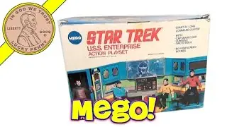 Star Trek Action Play Set, 1974 Mego Toys - USS Enterprise