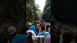 Maya Beach Instagram vs. Reality 😰😳😱🥲😂🤭🙏🏻❤️ #shorts #travel #fyp