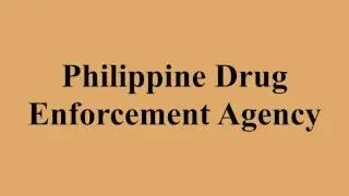 Philippine Drug Enforcement Agency
