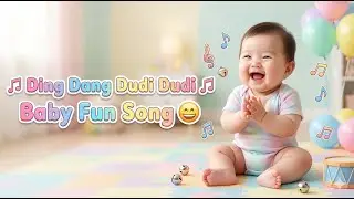 Dudi Dudi ding dong🎵 | Happy Baby Fun Song 😄